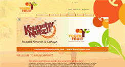 Desktop Screenshot of krunchynutz.com