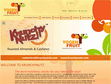 Tablet Screenshot of krunchynutz.com